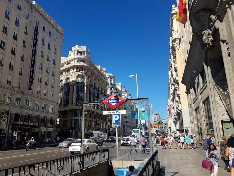 Downtown Madrid - Gran Via - Business Ready Apartman Kültér fotó