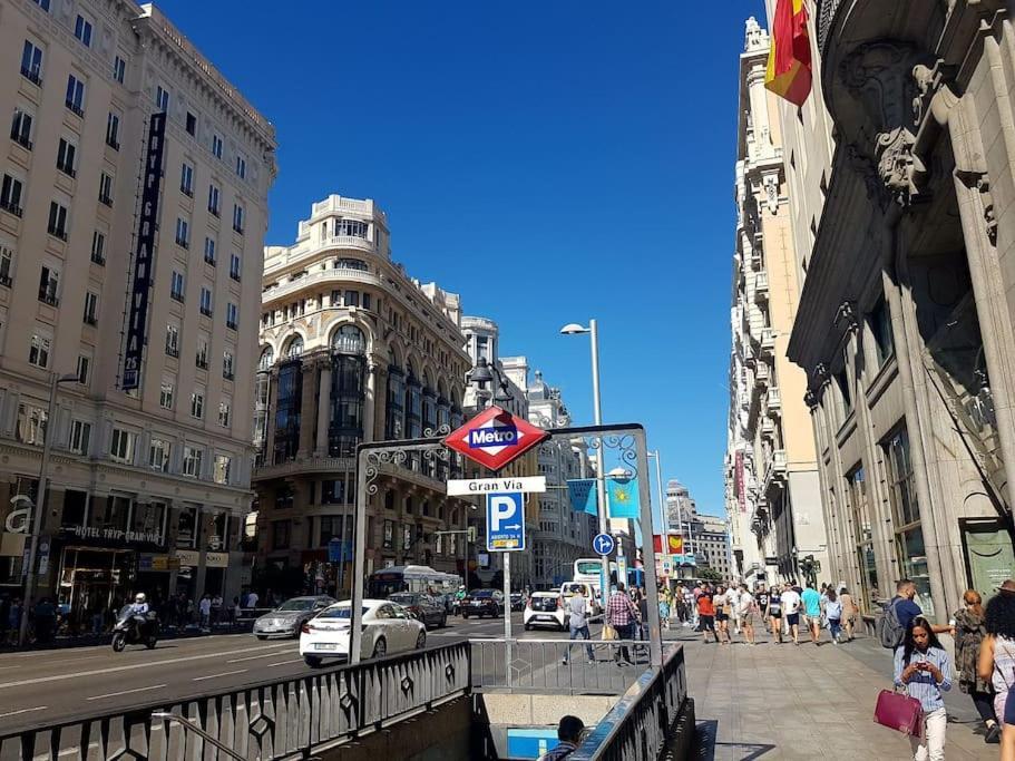 Downtown Madrid - Gran Via - Business Ready Apartman Kültér fotó